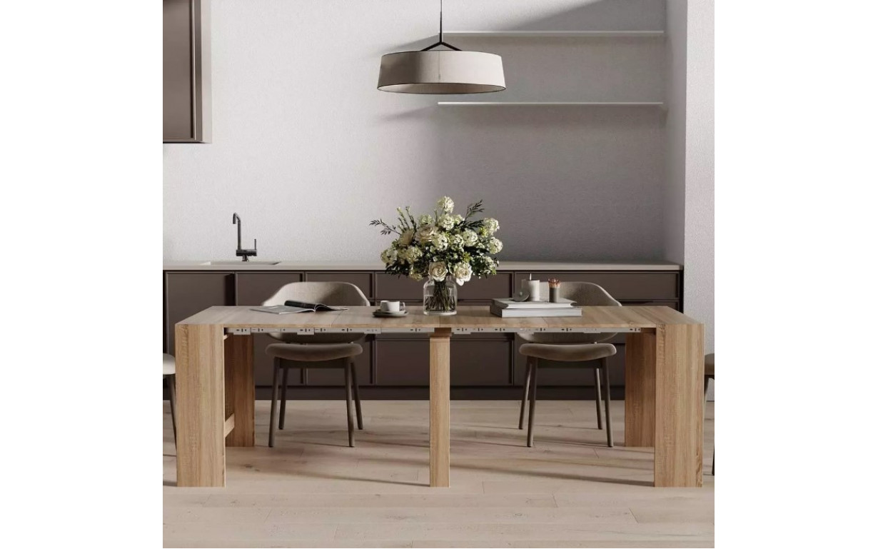 Стол-трансформер Python Дуб сонома - Фото